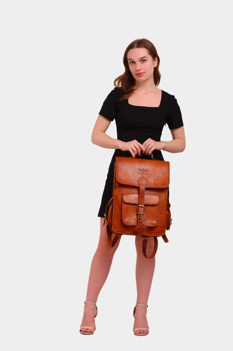 Franko Vintage Leather Backpack