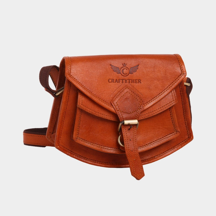 Isabella Leather Sling Cum Crossbody Bag