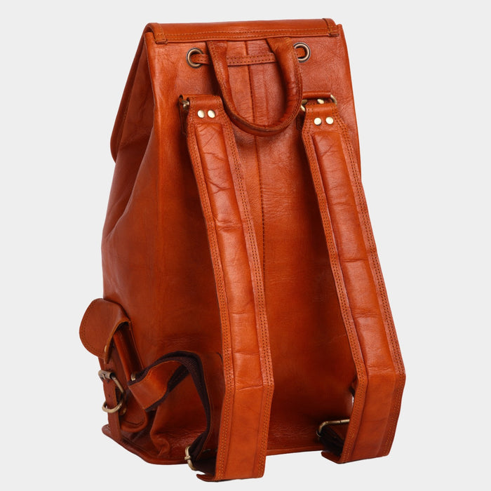 Lucia Vintage Leather Backpack