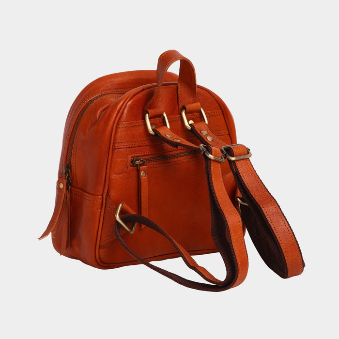 Alessia Small Leather Backpack