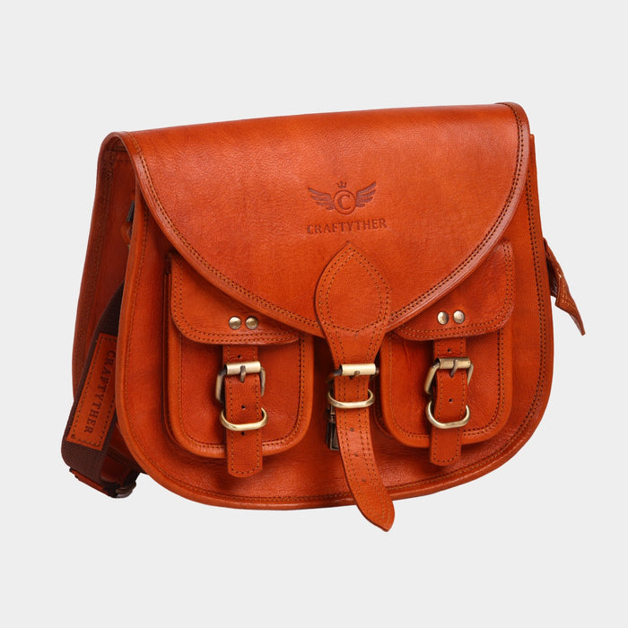 Bianca Leather Sling Cum Crossbody Bag