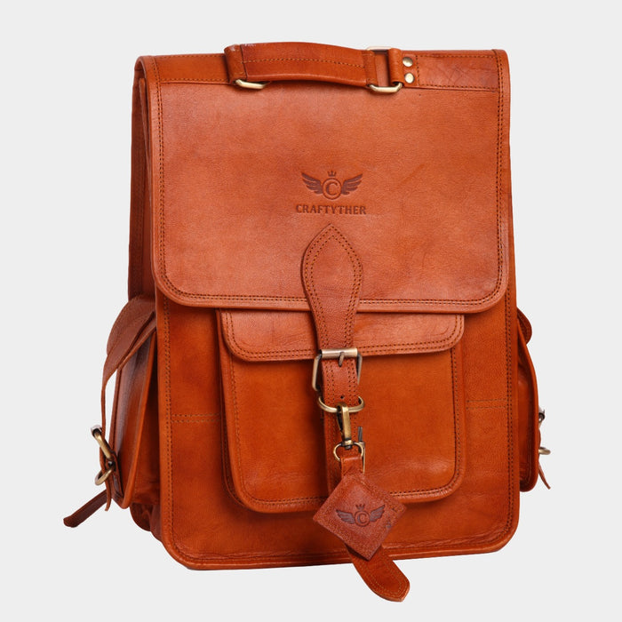 Franko Vintage Leather Backpack