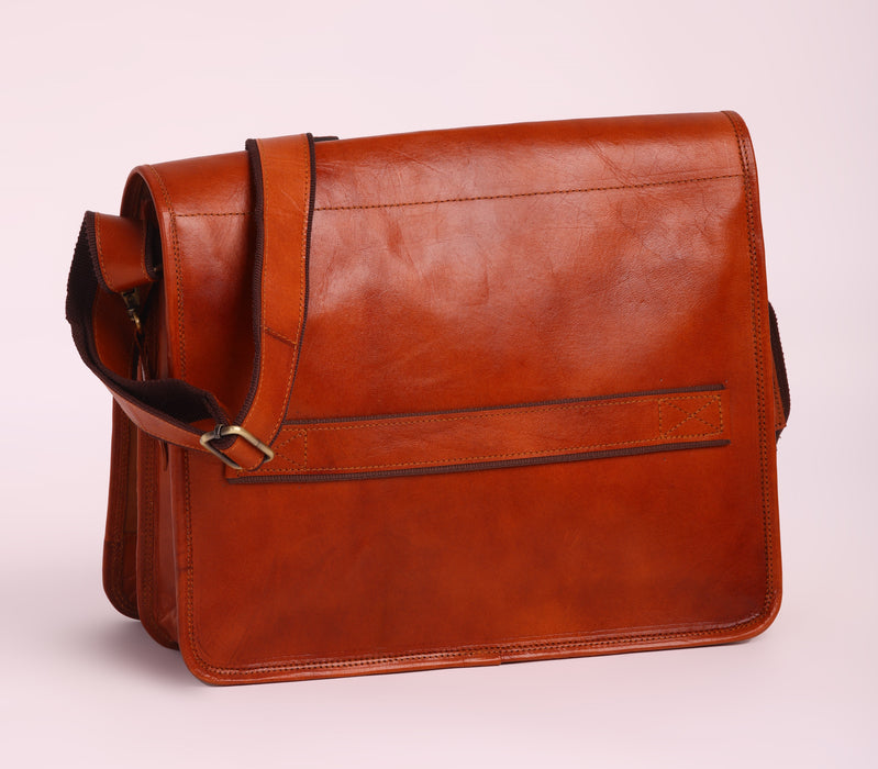 Morgano Leather Sling Cum Crossbody Bag