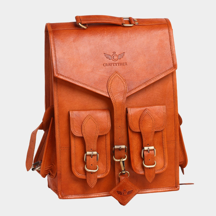 Benitano Vintage Leather Backpack