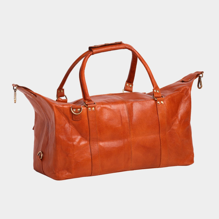 Hilsto Vintage Leather Duffle Bag