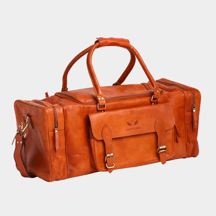 Visito Leather Duffle Bag