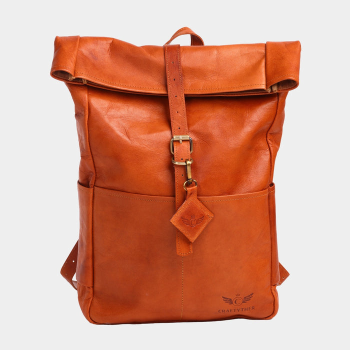 Ashtanno Vintage Leather Backpack