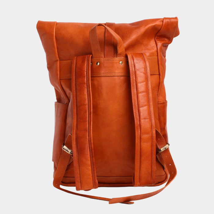 Ashtanno Vintage Leather Backpack