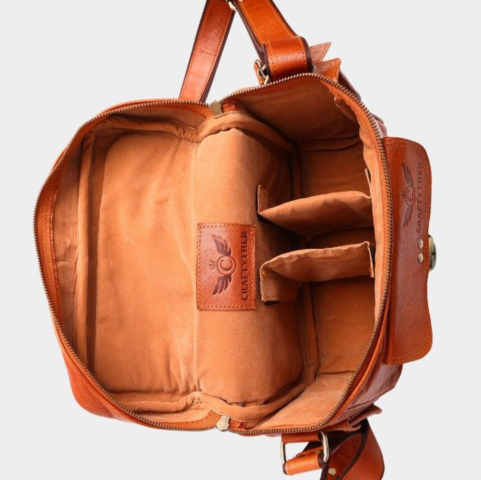 Imager Leather Camera Cum Sling Bag