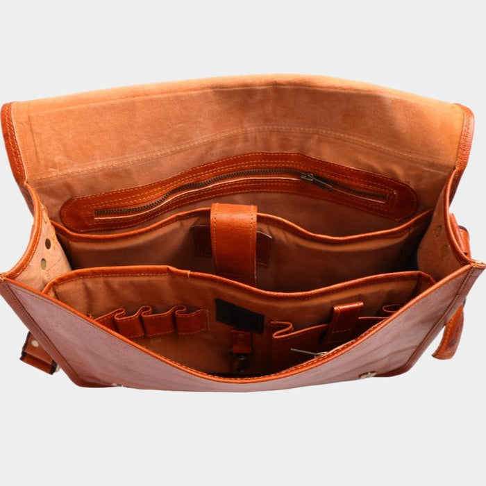 Morgano Leather Sling Cum Crossbody Bag