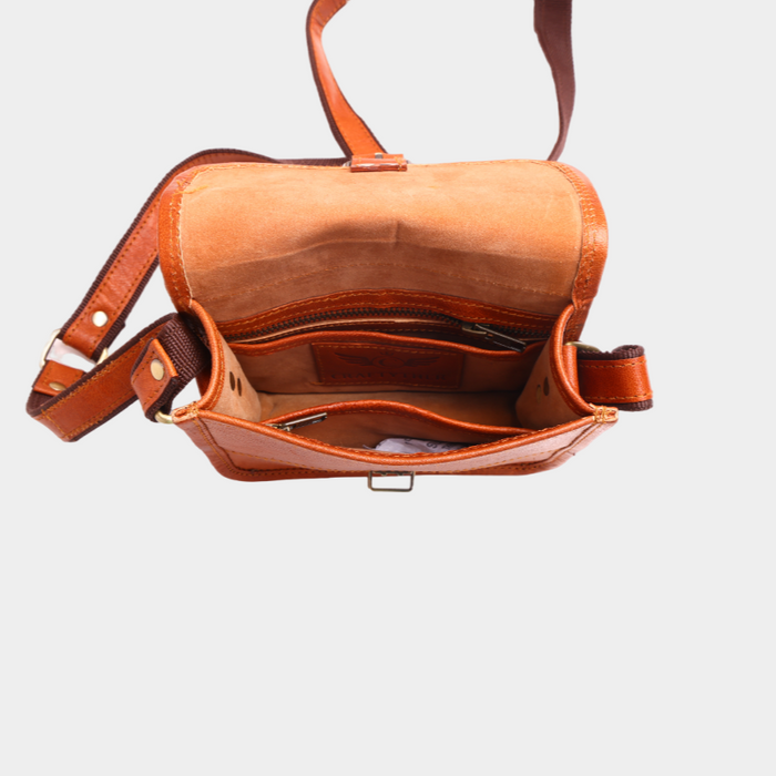 Gabby Leather Sling Cum Crossbody Bag