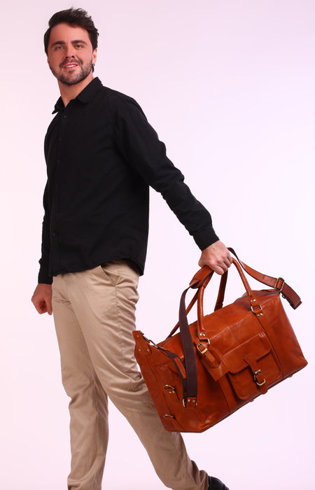 Wandrer Leather Duffle Bag