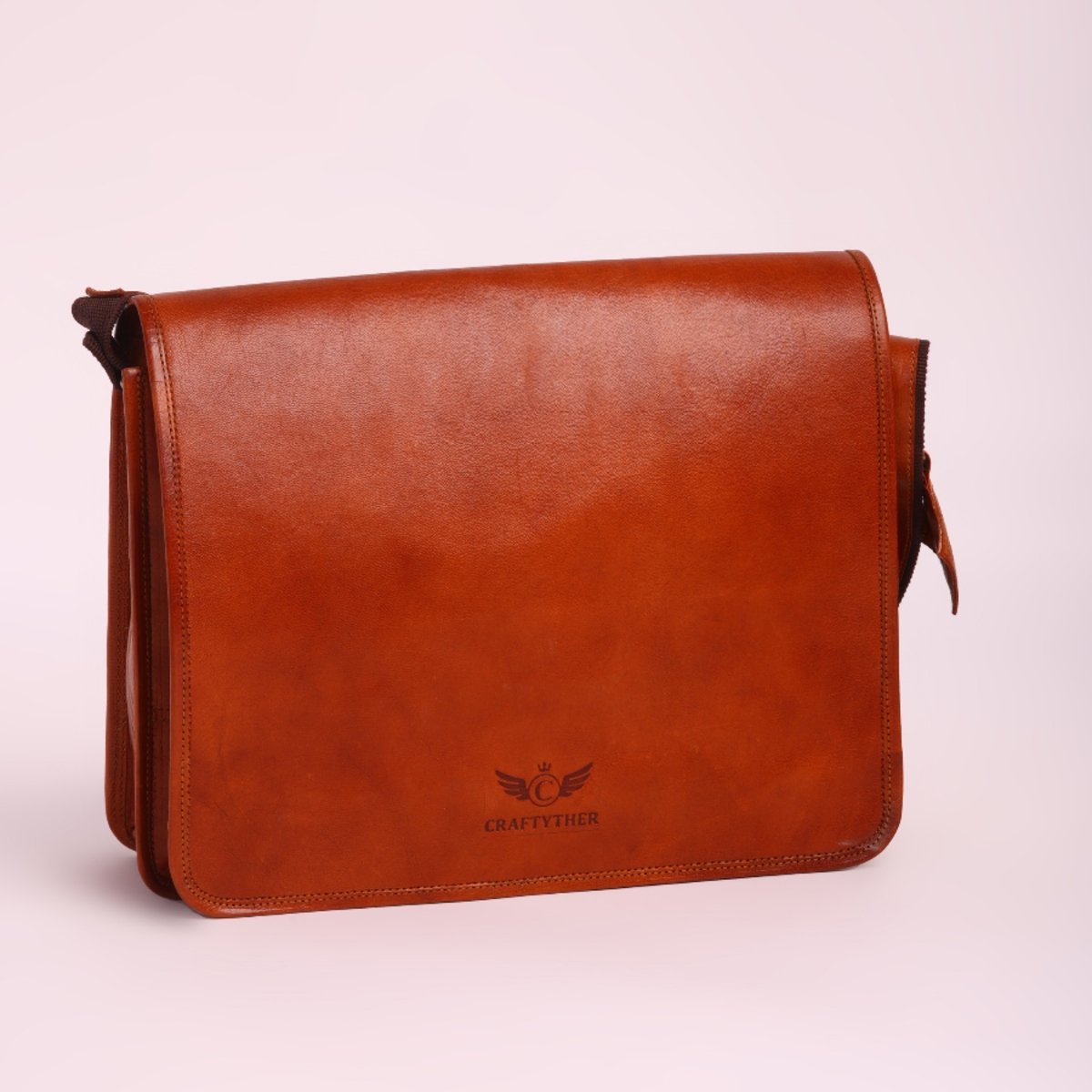 square-image Morgano Mackbook Laptop Bag for Men & Women - Image 1